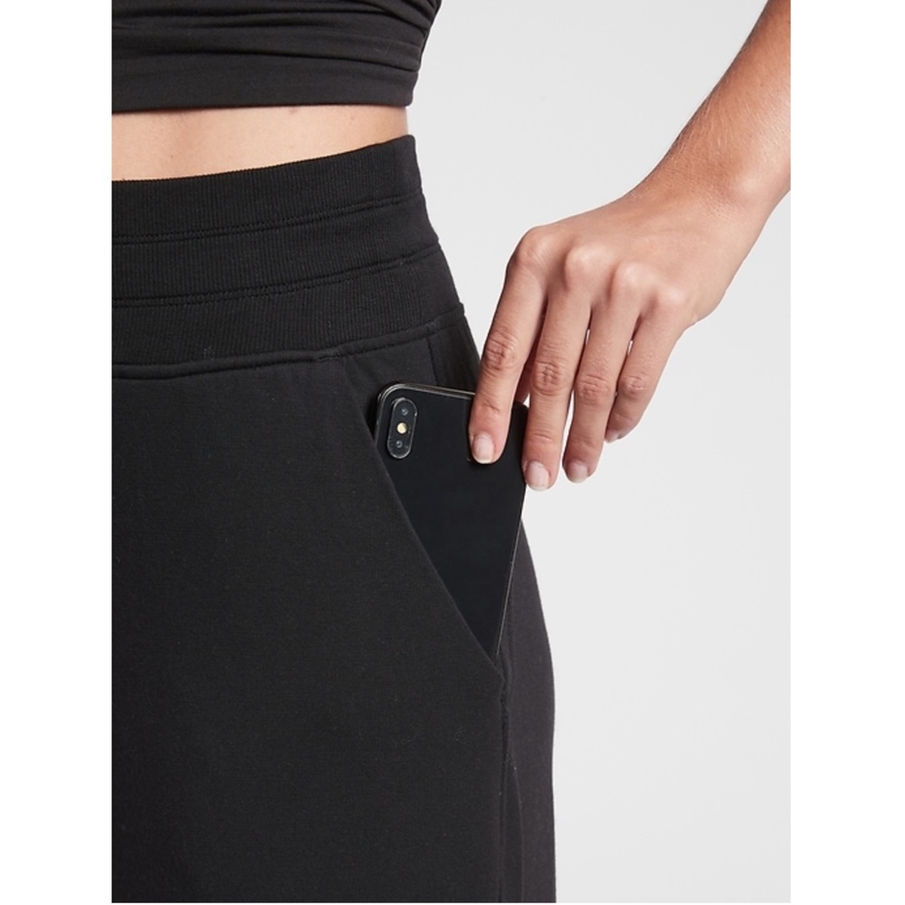 NWT Athleta Balance Wide Leg Pant Solid Black - Picture 5 of 5
